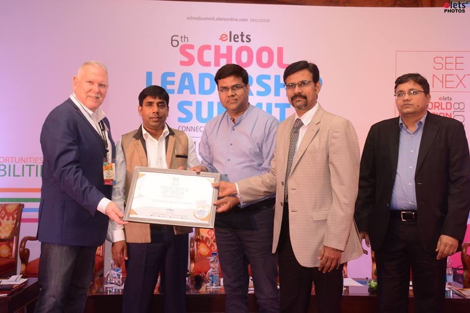 "AWARDED THE TOP PLAY SCHOOLS IN INDIA BY DIGITAL LEARNING MAGAZINE"