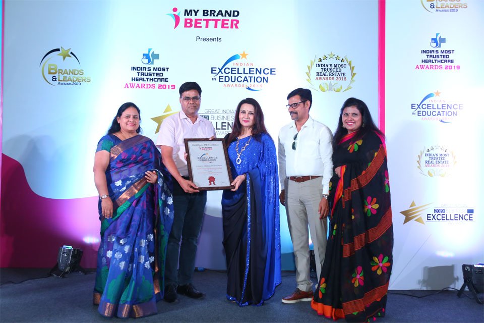 "AWARDED BEST PRESCHOOL FOR QUALITY EDUCATION & SERVICES BY MY BRAND BETTER 2019"